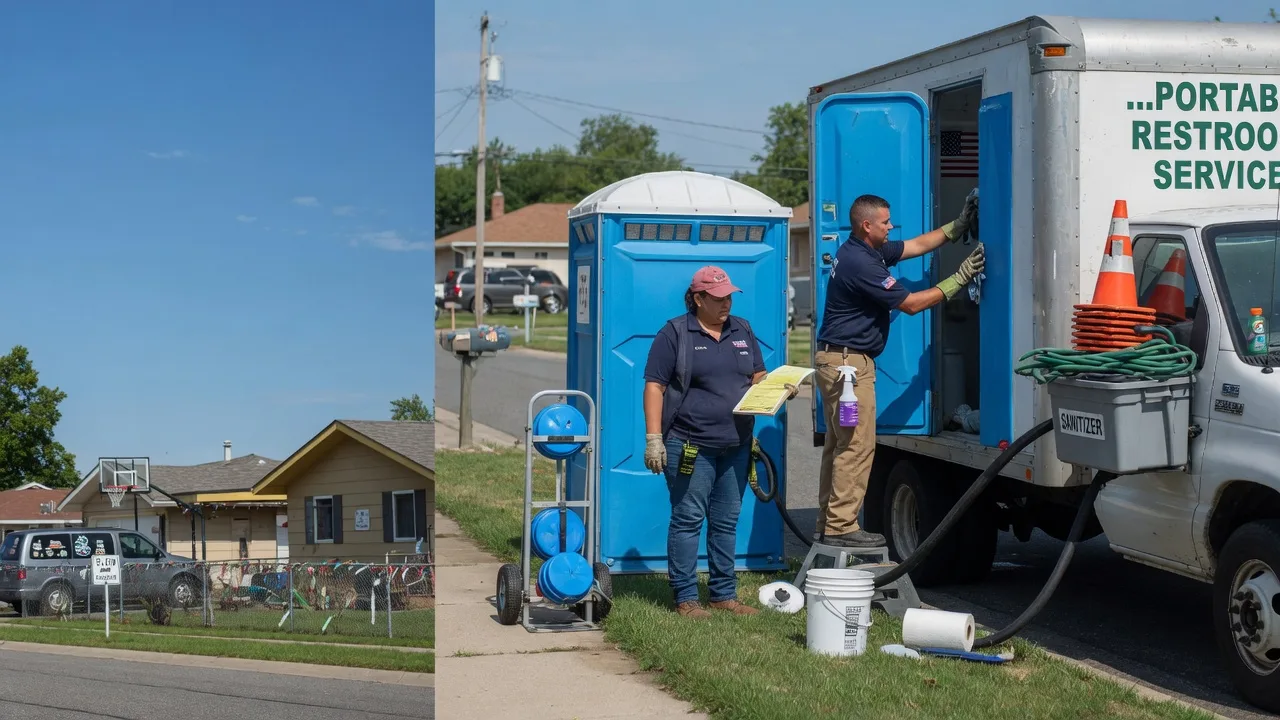 Porta Potty Rental in Lazbuddie, TX near me